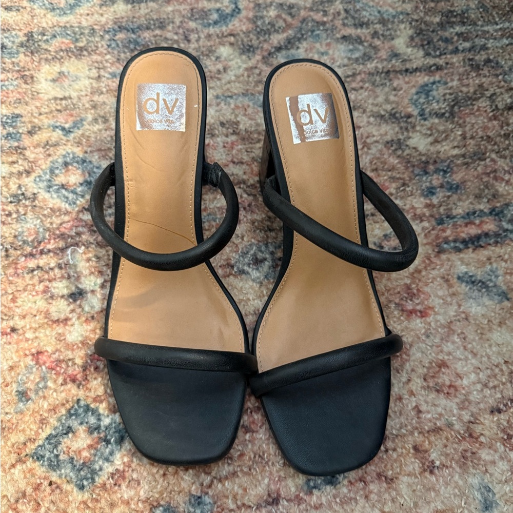 Dolce Vita Black Heels